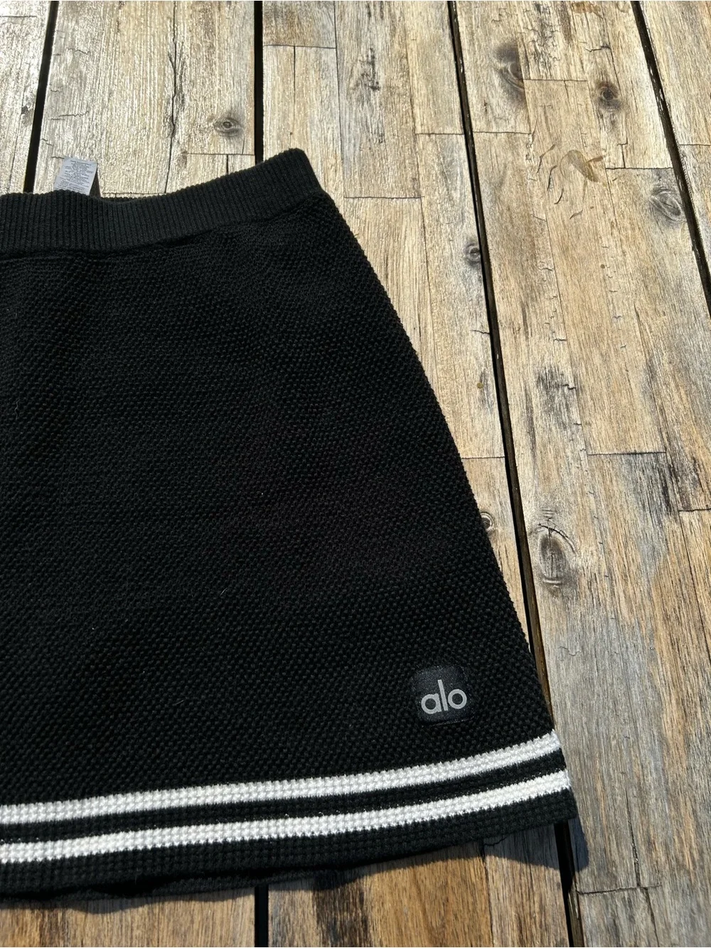 ALO Tennis Club Sweater Knit Skirt | Size Small